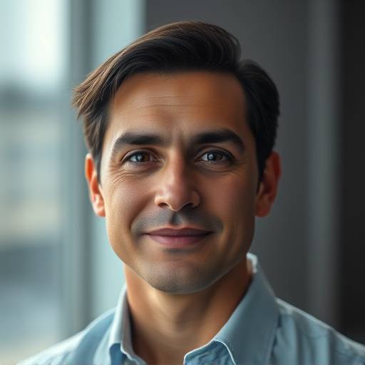 Portrait of David Rodriguez, Co-founder and Technical Director of Starlight Cinema